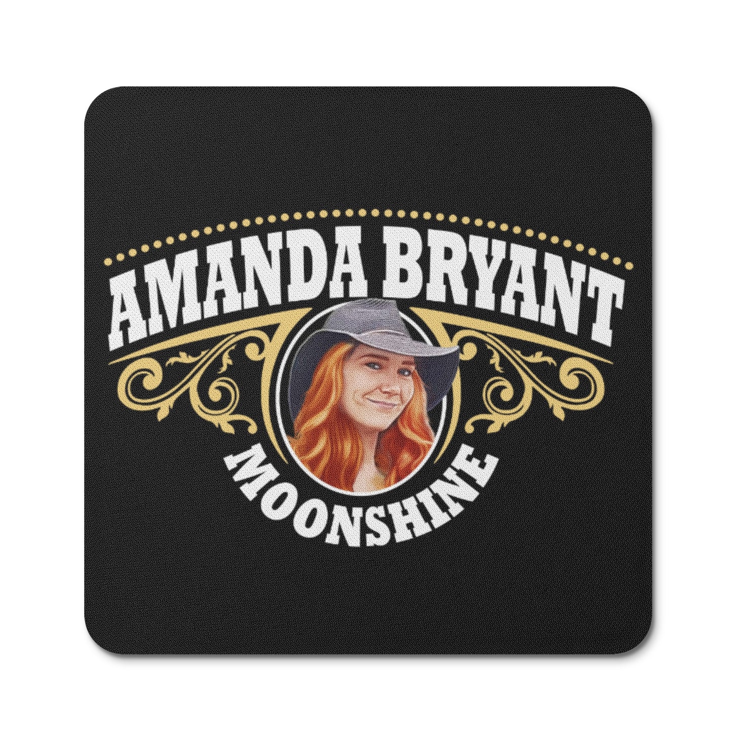 Coaster Set - Soft Rubber - Anti Slip- AB Arch Logo