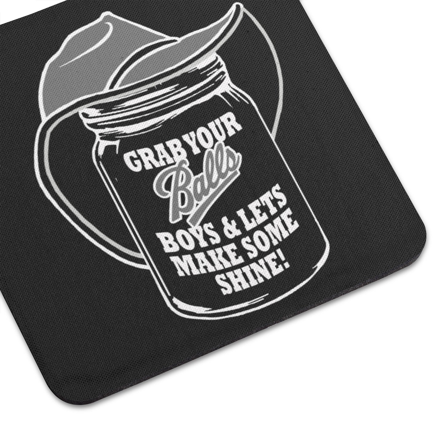 Coaster Set - Soft Rubber - Anti Slip - Lets Make Some Shine