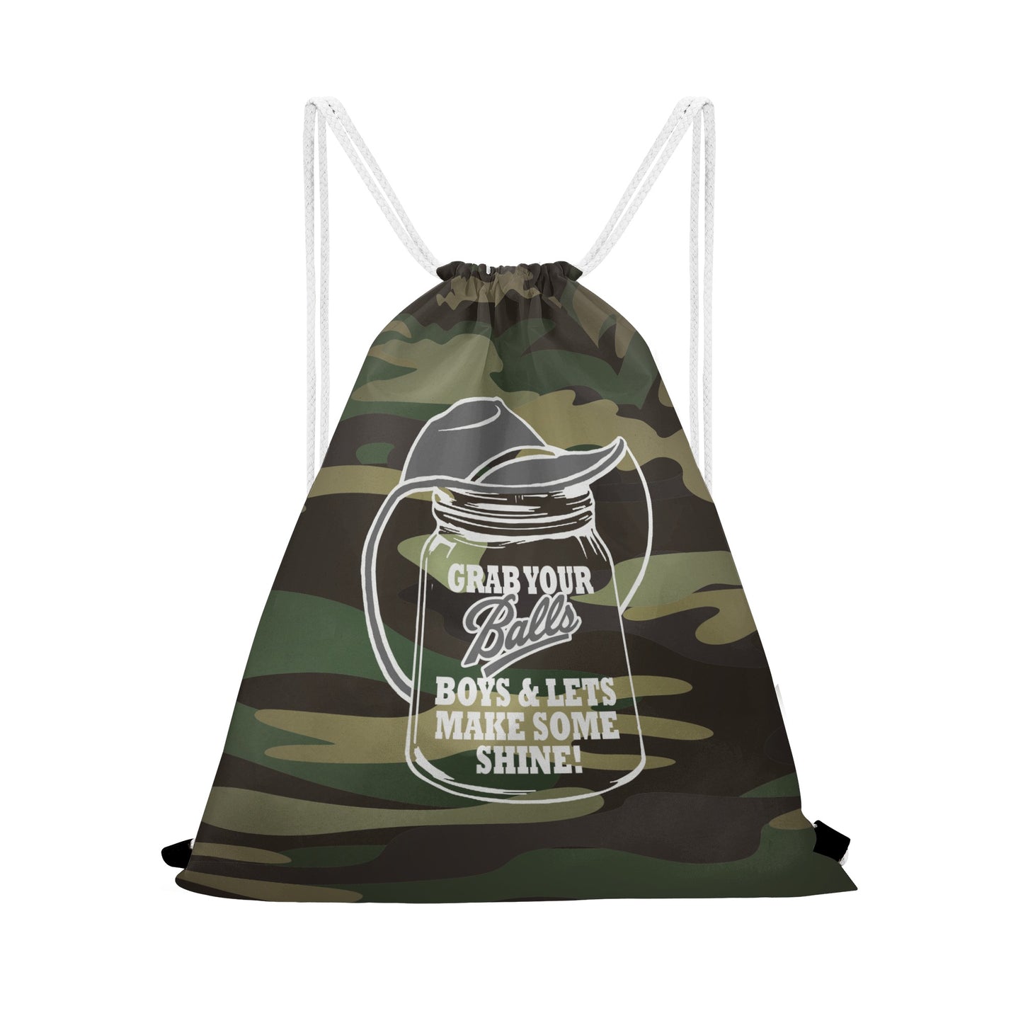 Drawstring Bag - Lets Make Some Shine!