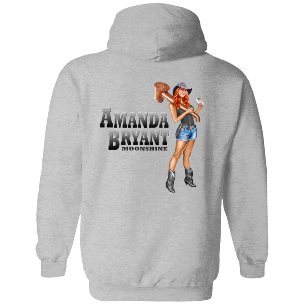 Hoodie - Back image -  AB Moonshine