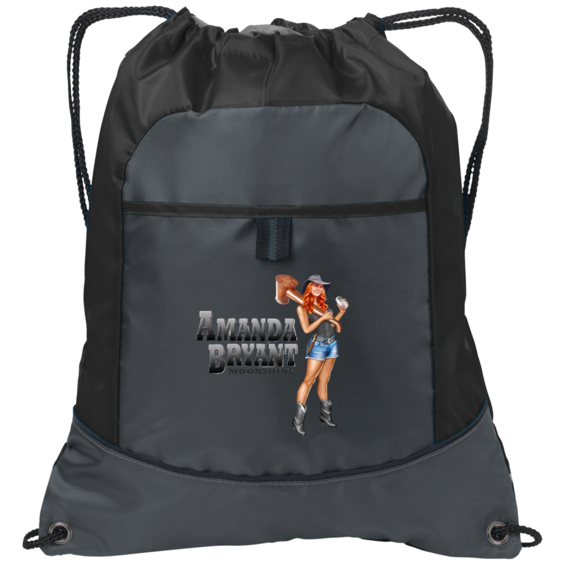 Drawstring Cinch Pack - AB Moonshine