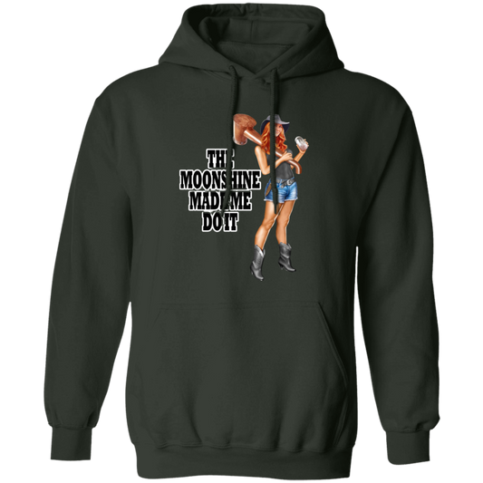 Hoodie - Front Image - The Moonshine Made Me Do It !