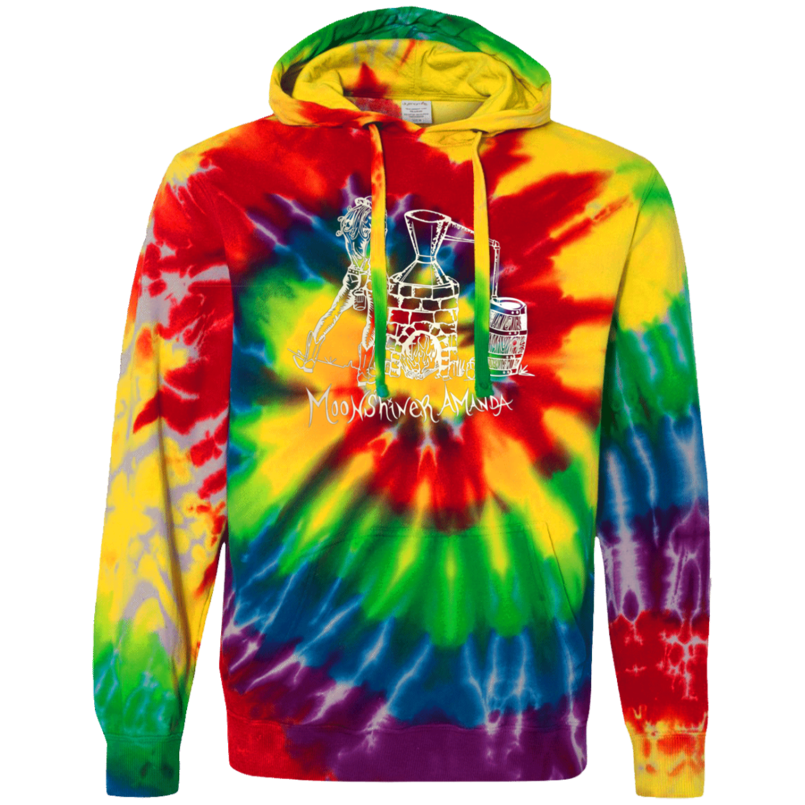 Hoodie - Tie Dye - Sketch 1