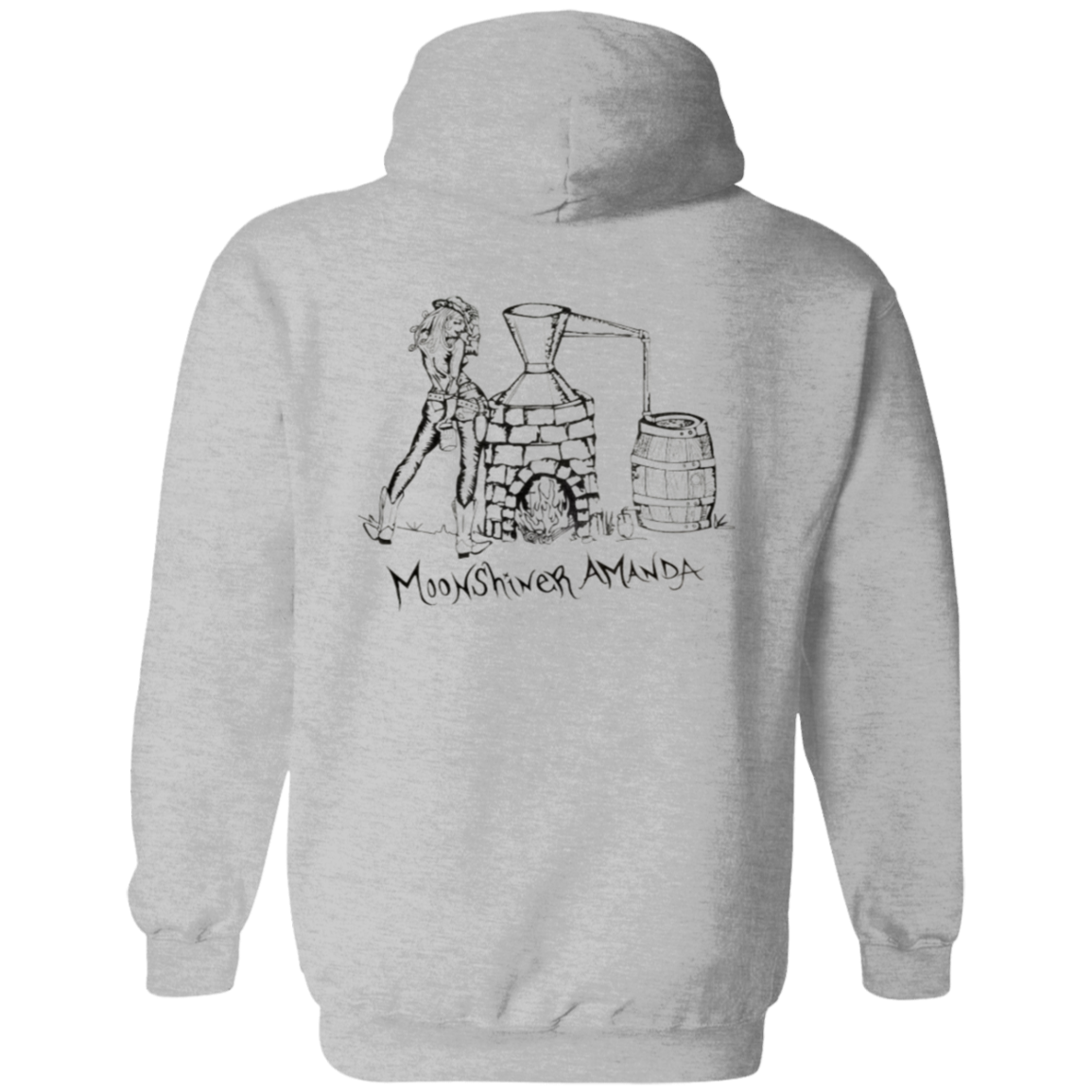 Hoodie - Back Image - Sketch 1