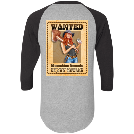 T-Shirt - Raglan Jersey - Wanted