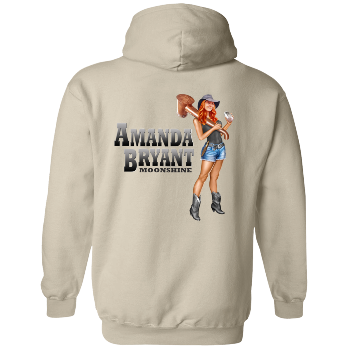 Hoodie - Back image -  AB Moonshine