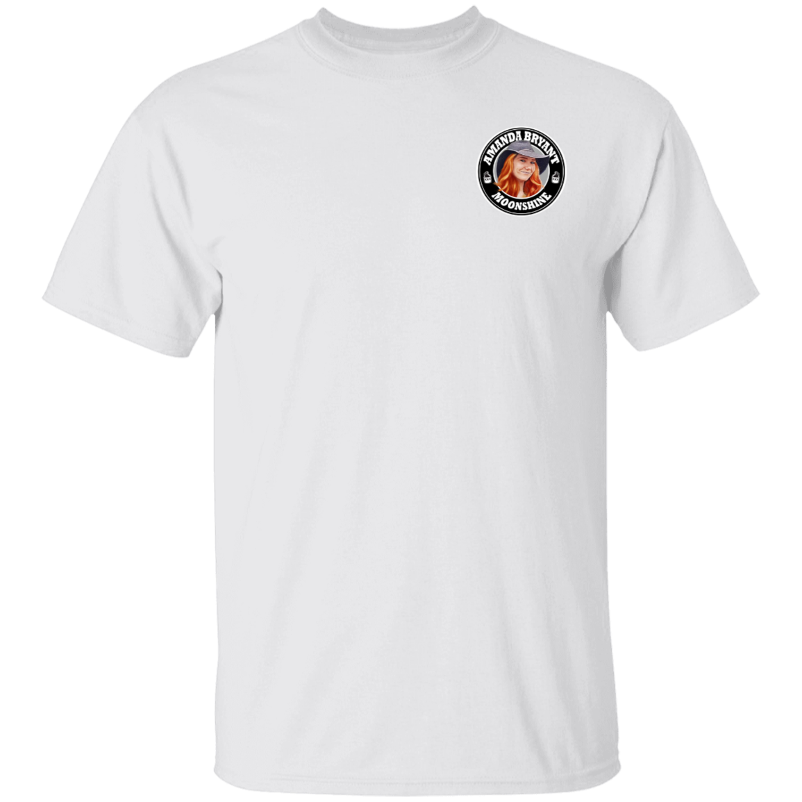 T-Shirt - Back Image - AB Moonshine with Front Circle Logo