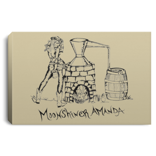 Canvas - Landscape - Moonshiner Amanda Sketch 1