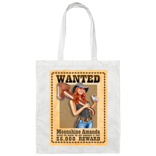 Canvas Tote Bag - Wanted & Arch Logo