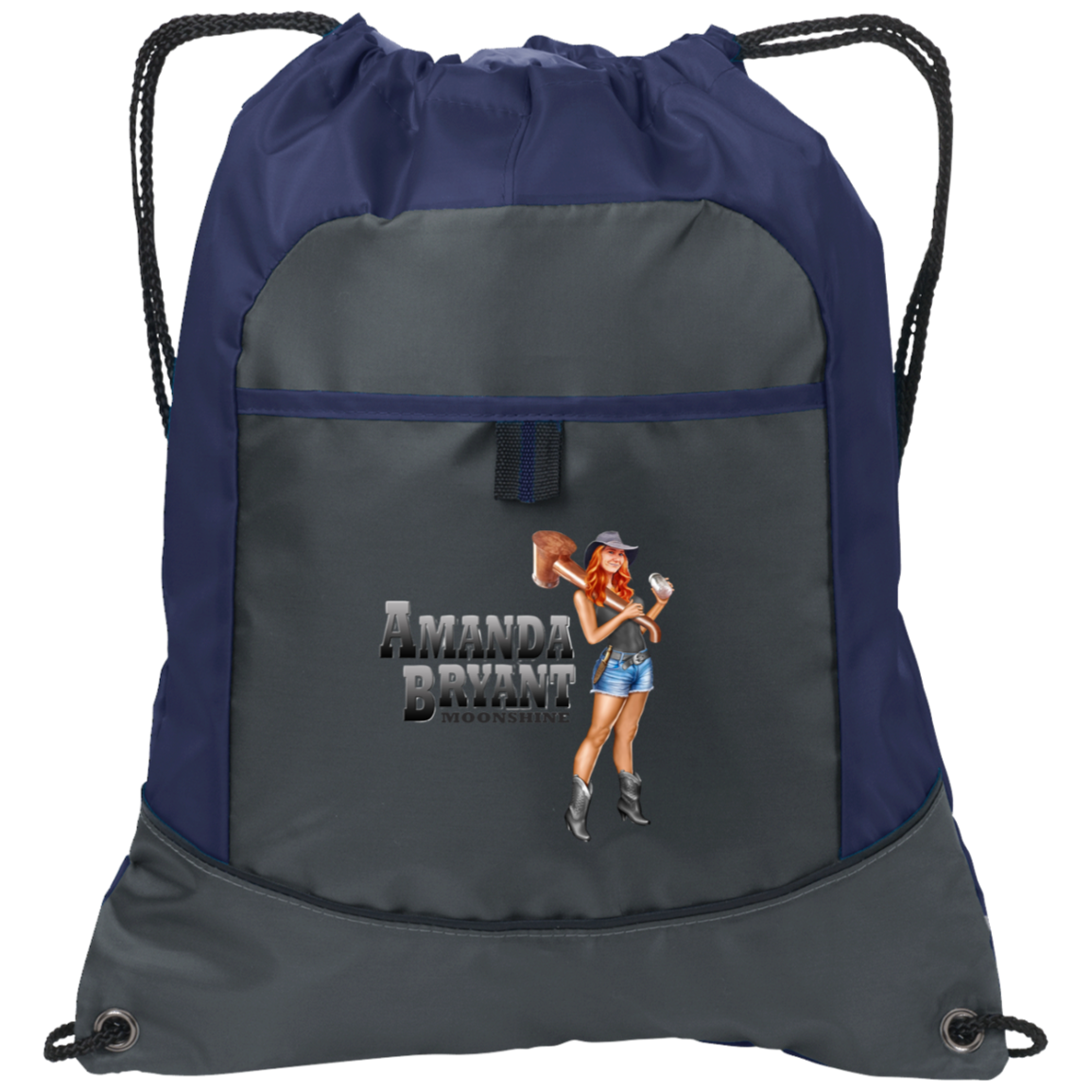 Drawstring Cinch Pack - AB Moonshine