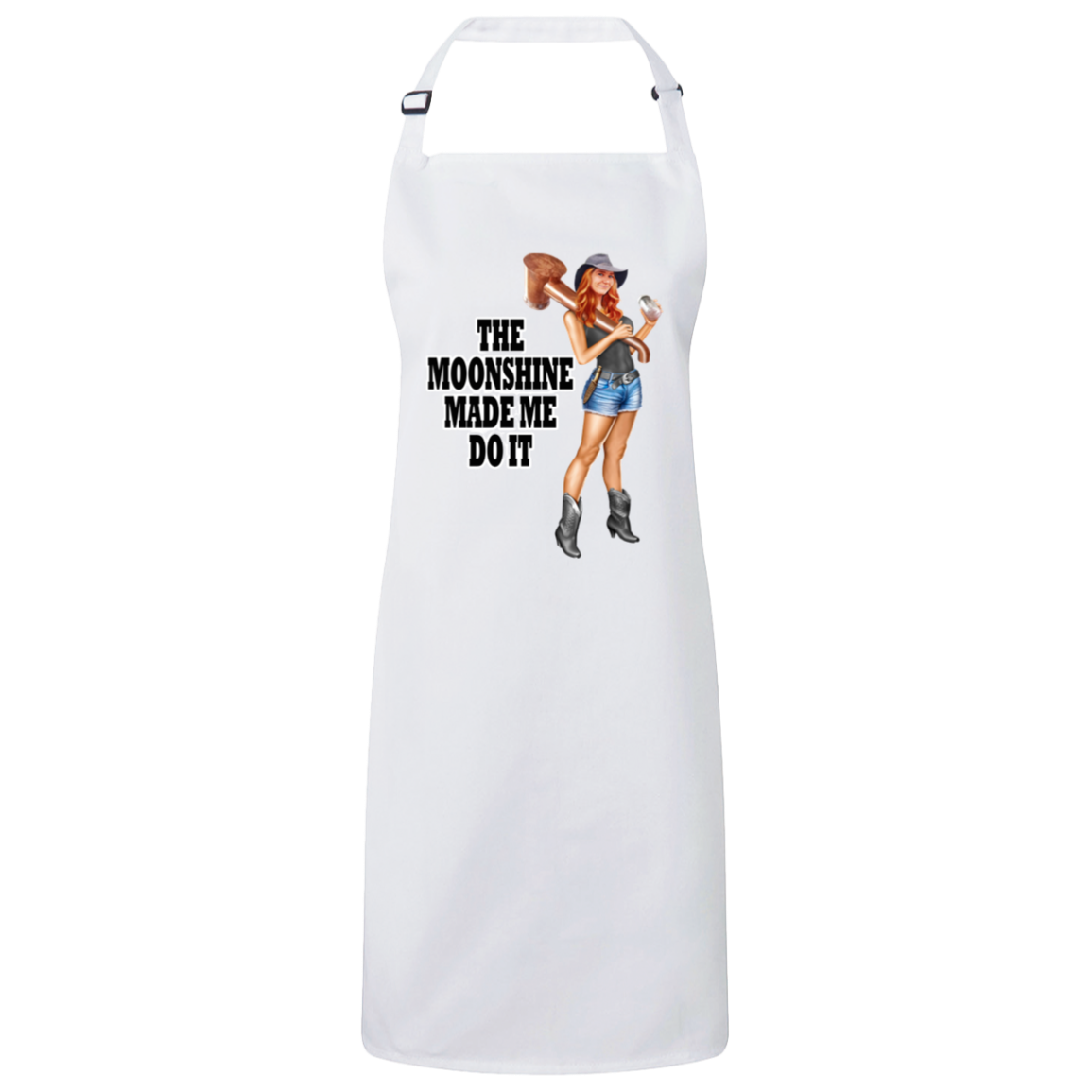 Apron - Moonshine Made Me Do It!